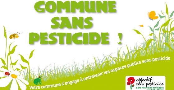 commune-sans-pesticide, charte Terre Saine, fleurs et nature