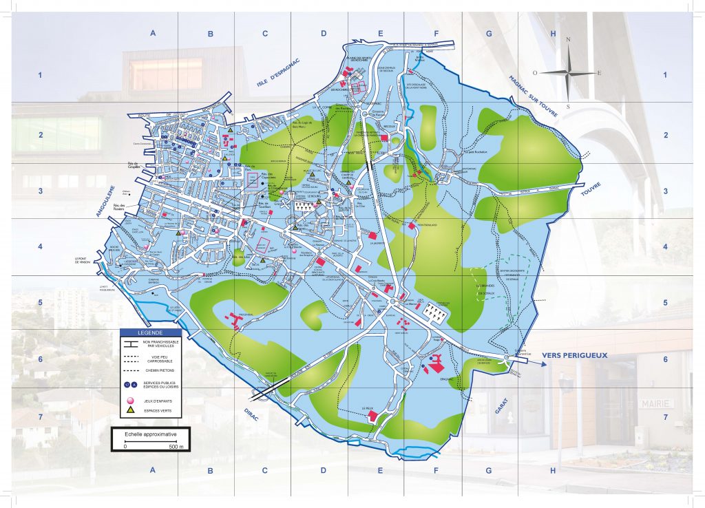 plan de circulation de la Ville de Soyaux