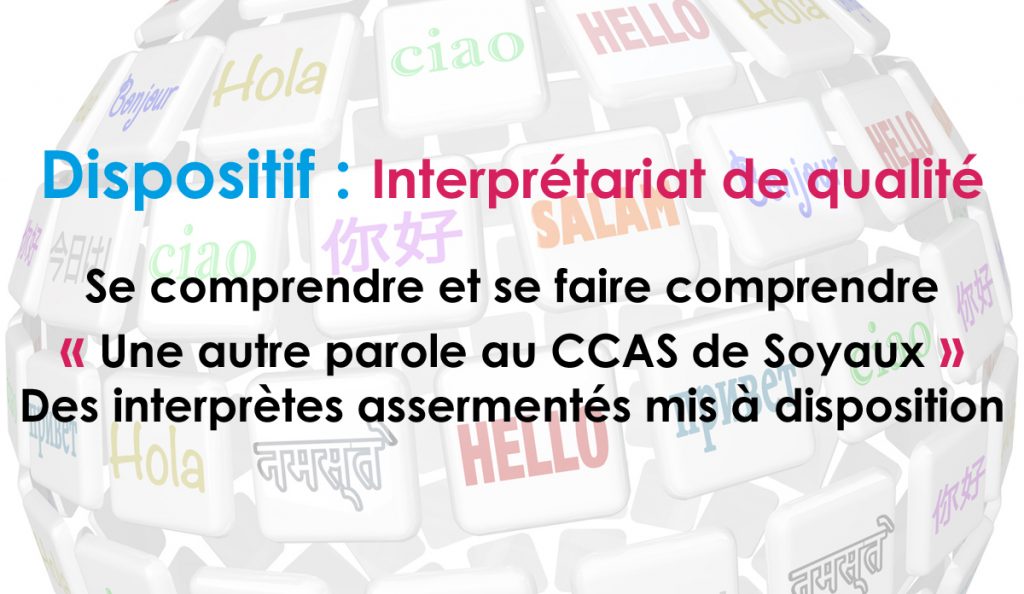 CCAS interprète Soyaux