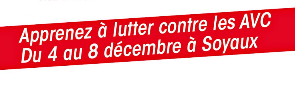 AVC - Rencontre santé le 8 décembre 2017 à Soyaux