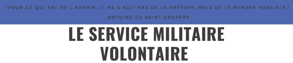 Service militaire volontaire La Rochelle
