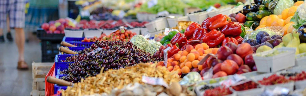 fruits, légumes, commerces alimentaires