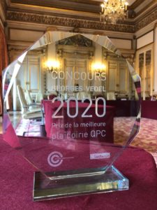 Trophée du concours Georges Vedel 2020