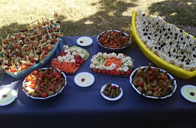 Buffet fruits et légumes 22 juin 2017 à Soyaux