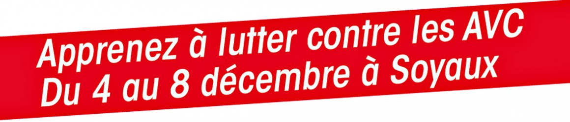 AVC Agissez en Charente du 4 au 8 décembre