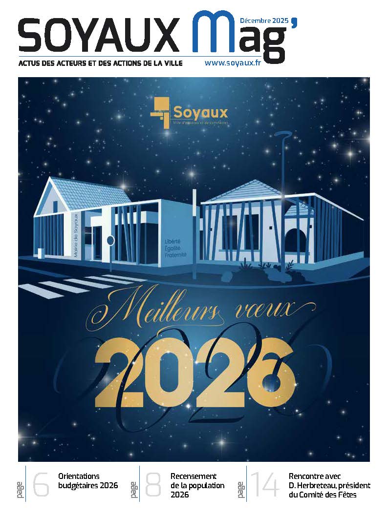 Soyaux mag de décembre 2025